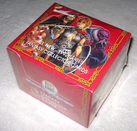 TSR 1992 COLLECTOR TRADING CARDS FACTORY SET SEALED AD&D 1075 Dungeons